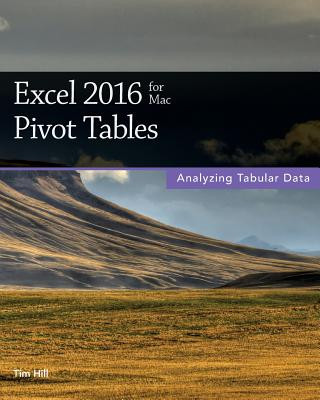 Buch Excel 2016 for Mac Pivot Tables Tim Hill