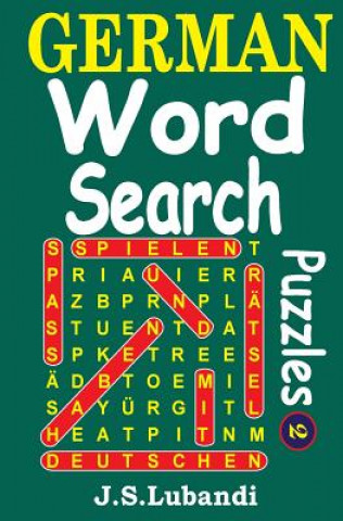 Kniha German Word Search Puzzles 2 J S Lubandi