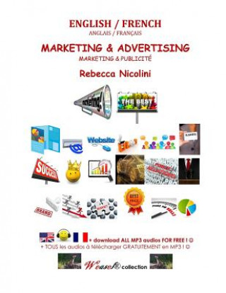 Kniha Anglais / Francais: Marketing & Publicite: Version noir & blanc Rebecca Nicolini