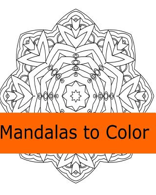 Carte Mandalas to Color Elizabeth Rutherford