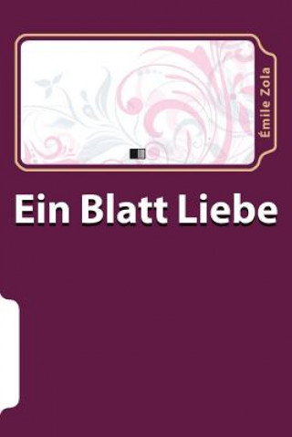 Carte Ein Blatt Liebe Emile Zola