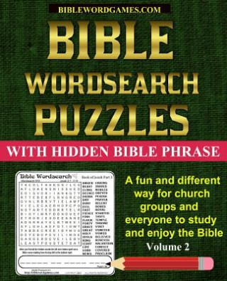 Kniha Bible Word Search Puzzles Volume 2 Gary Watson