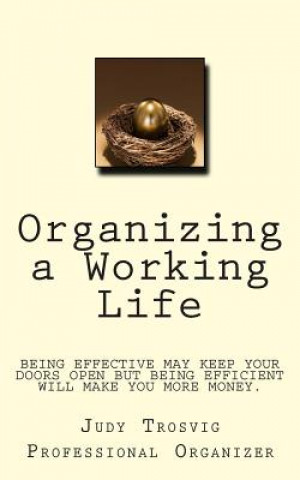 Kniha Organizing a Working Life Judy J Trosvig