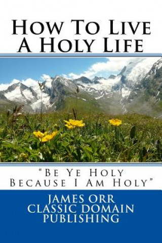 Kniha How To Live A Holy Life James Orr