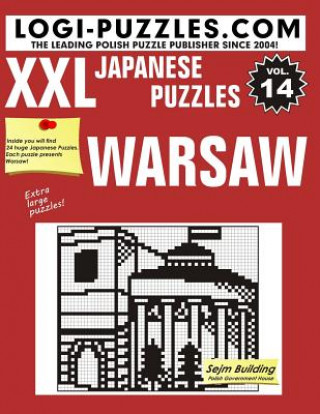 Kniha XXL Japanese Puzzles: Warsaw Logi Puzzles