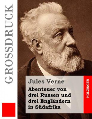 Carte Abenteuer von drei Russen und drei Engländern in Südafrika (Großdruck) Jules Verne