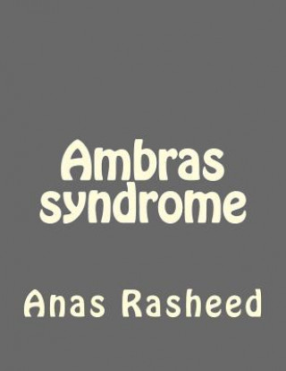 Könyv Ambras syndrome MR Anas Rasheed