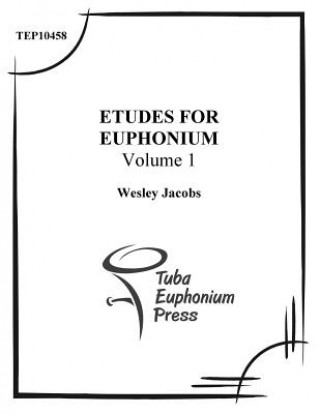 Buch Etudes for Euphonium (volume 1) Wesley Jacobs