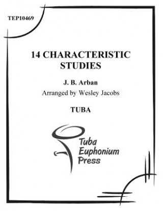 Könyv 14 Characteristic Studies Jean-Baptiste Arban