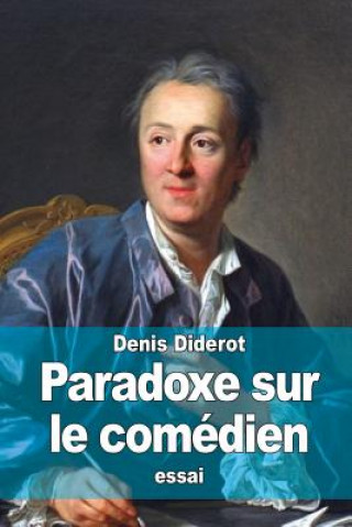 Kniha Paradoxe sur le comédien Denis Diderot