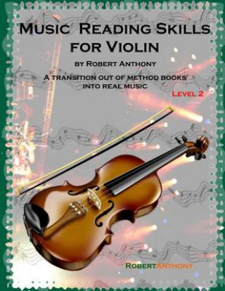 Kniha Music Reading Skills for Violin Level 2 Robert Anthony