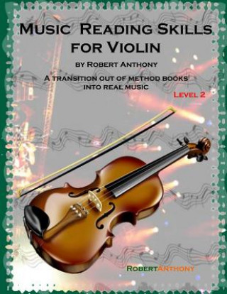 Buch Music Reading Skills for Violin Level 2 Robert Anthony