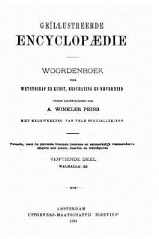Carte Ge?llustreerde encyclopaedie, woordenboek voor wetenschap en kunst, beschaving en nijverheid A Winkler Prins