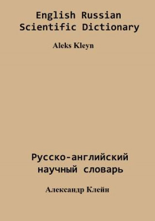 Carte English Russian Scientific Dictionary Aleks Kleyn