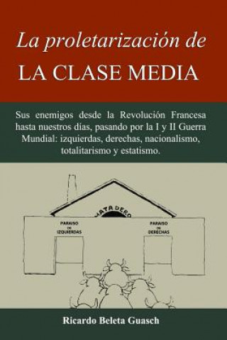 Kniha La proletarización de La Clase Media: Sus enemigos desde la Revolución Francesa hasta nuestros días, pasando por la I y II Guerra Mundial: izquierdas, Ricardo Beleta Guasch
