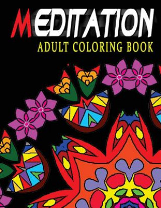 Carte MEDITATION ADULT COLORING BOOK - Vol.6: adult coloring books Jangle Charm