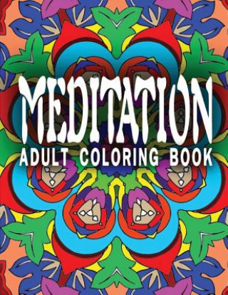 Könyv MEDITATION ADULT COLORING BOOK - Vol.9: adult coloring books Jangle Charm