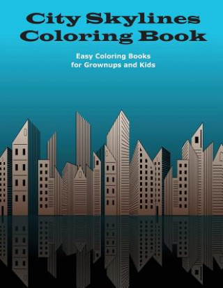 Książka City Skylines Coloring Book Joan Marie Verba