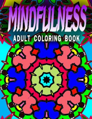 Könyv MINDFULNESS ADULT COLORING BOOK - Vol.8: adult coloring books Adult Coloring Books