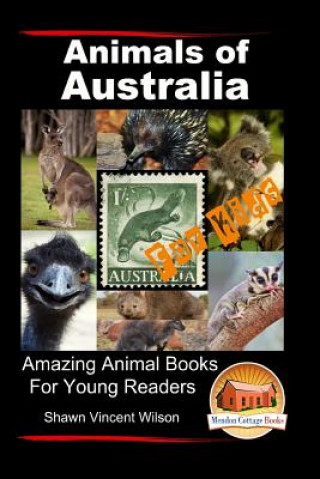 Könyv Animals of Australia - For Kids - Amazing Animal Books for Young Readers Shawn Vincent Wilson