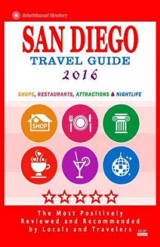 Kniha San Diego Travel Guide 2016: Shops, Restaurants, Attractions and Nightlife in San Diego, California (City Travel Guide 2016) Howard D Elliott