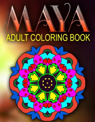 Carte MAYA ADULT COLORING BOOKS - Vol.6: adult coloring books best sellers stress relief Jangle Charm