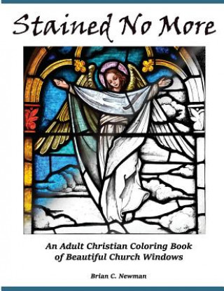 Kniha Stained No More: An Adult Christian Coloring Book of Beautiful Church Windows MR Brian C Newman