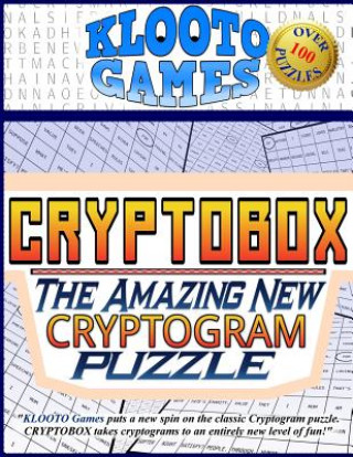 Kniha KLOOTO Games CRYPTOBOX: The Amazing New Cryptogram Puzzle Klooto Games