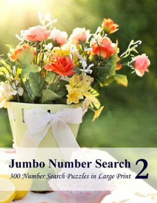 Kniha Jumbo Number Search 2: 300 Number Search Puzzles in Large Print Puzzlefast