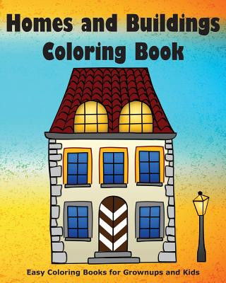 Książka Homes and Buildings Coloring Book Joan Marie Verba