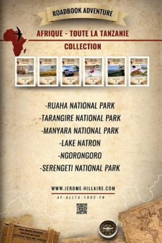 Carte Roadbook Adventure Intégrale Tanzanie Jerome Hillaire