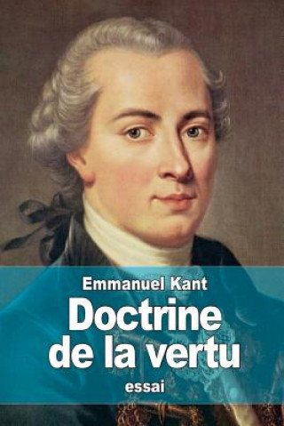 Kniha Doctrine de la vertu Emmanuel Kant