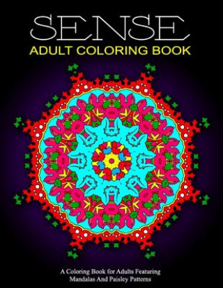 Könyv SENSE ADULT COLORING BOOK - Vol.1: relaxation coloring books for adults Jangle Charm