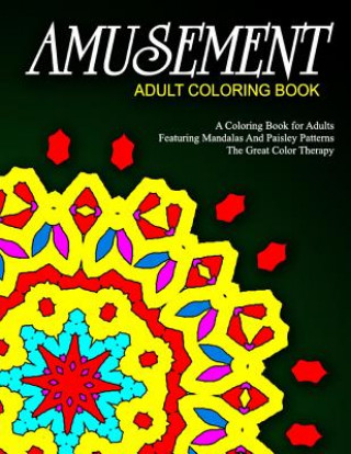 Kniha AMUSEMENT ADULT COLORING BOOK - Vol.8: relaxation coloring books for adults Jangle Charm