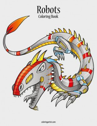 Boek Robots Coloring Book 1 Nick Snels