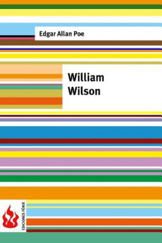 Kniha William Wilson: (low cost). Edición limitada Edgar Allan Poe