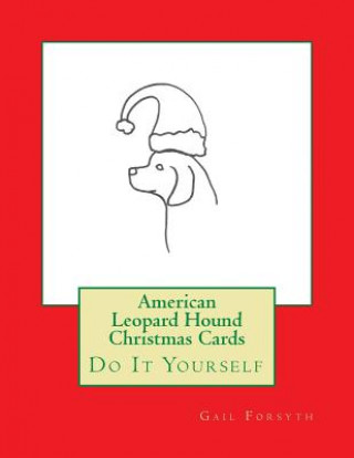 Carte American Leopard Hound Christmas Cards: Do It Yourself Gail Forsyth