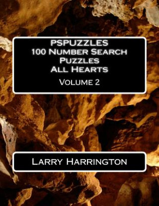 Kniha PSPUZZLES 100 Number Search Puzzles All Hearts Volume 2 Larry Harrington