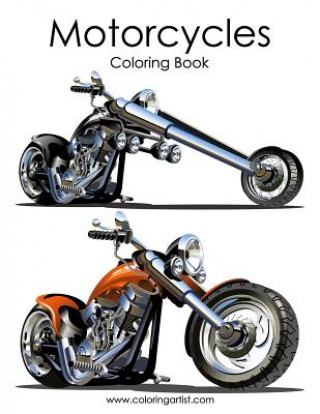 Kniha Motorcycle Coloring Book 1 Nick Snels