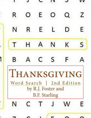 Carte Thanksgiving: Word Search (2nd Edition) R J Foster