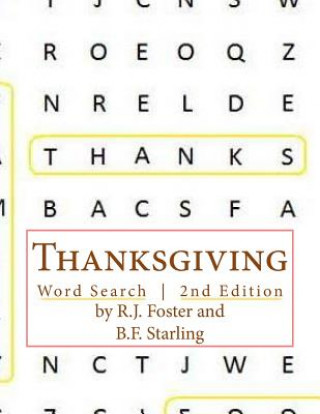 Book Thanksgiving: Word Search (2nd Edition) R J Foster