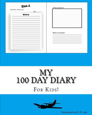 Książka My 100 Day Diary (Blue cover) K P Lee