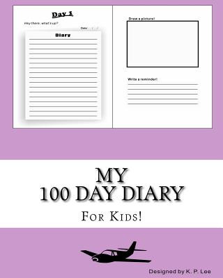 Książka My 100 Day Diary (Light Purple cover) K P Lee