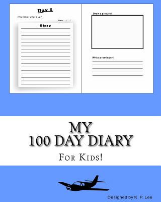 Kniha My 100 Day Diary (Sky Blue cover) K P Lee