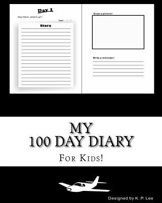 Kniha My 100 Day Diary (Black cover) K P Lee