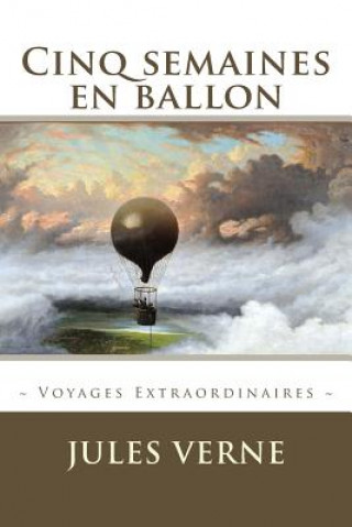Carte Cinq semaines en ballon Jules Verne