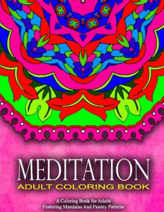 Könyv MEDITATION ADULT COLORING BOOKS - Vol.12: women coloring books for adults Jangle Charm