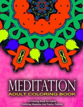 Könyv MEDITATION ADULT COLORING BOOKS - Vol.13: women coloring books for adults Jangle Charm