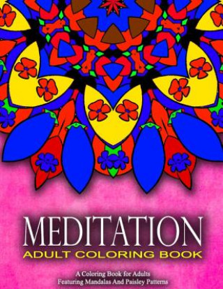 Carte MEDITATION ADULT COLORING BOOKS - Vol.17: women coloring books for adults Jangle Charm