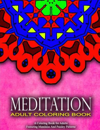 Carte MEDITATION ADULT COLORING BOOKS - Vol.16: women coloring books for adults Jangle Charm